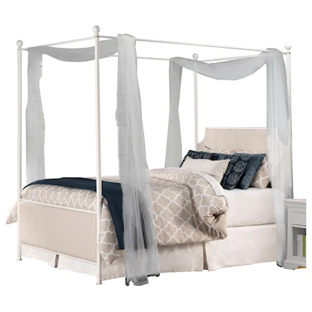 Full Canopy Bed Set - Rails Not Included